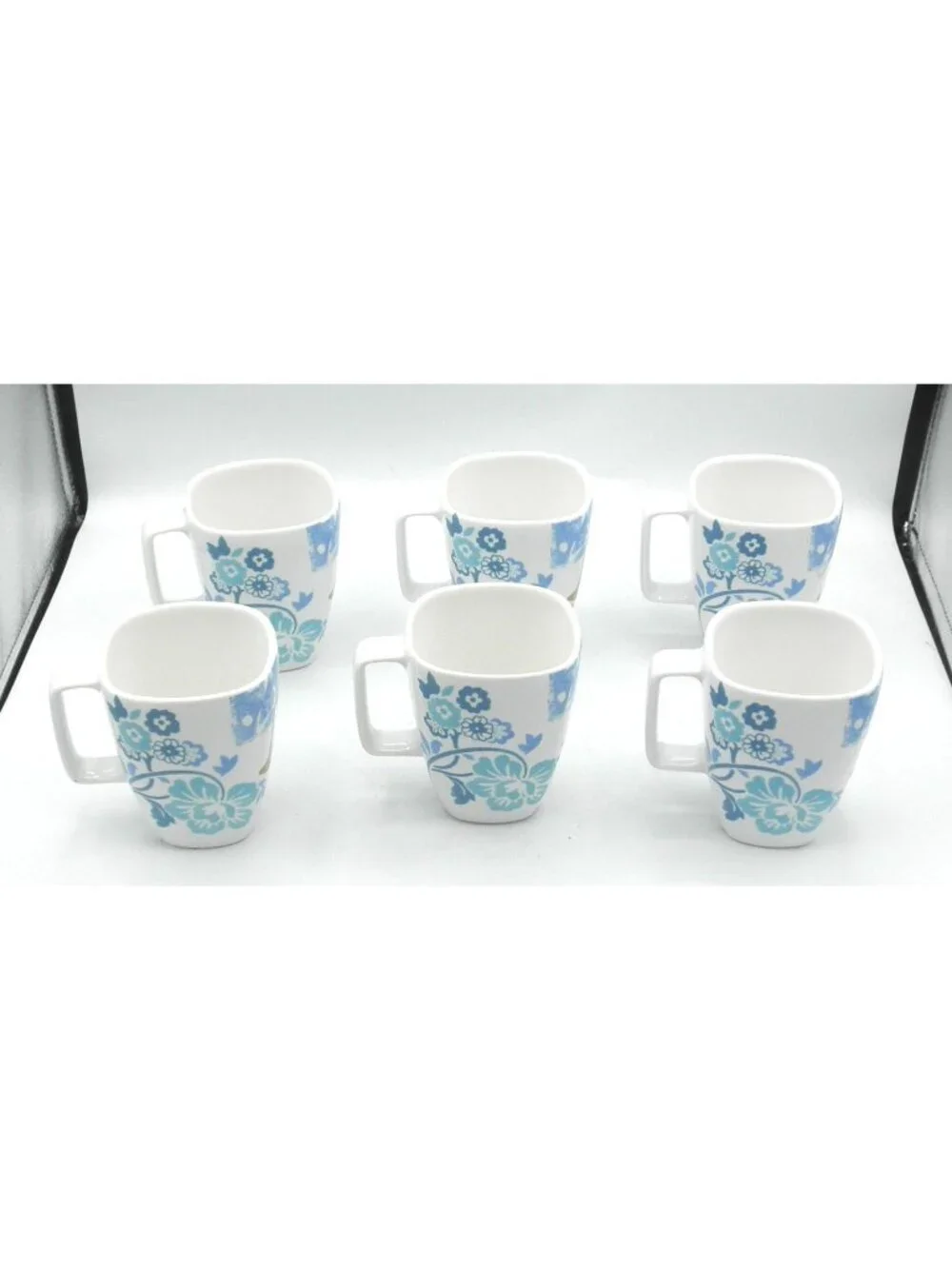 Asian Bloom by Corning Corelle 12 Oz. Mug Set of 6 Pattern Code: CORASB